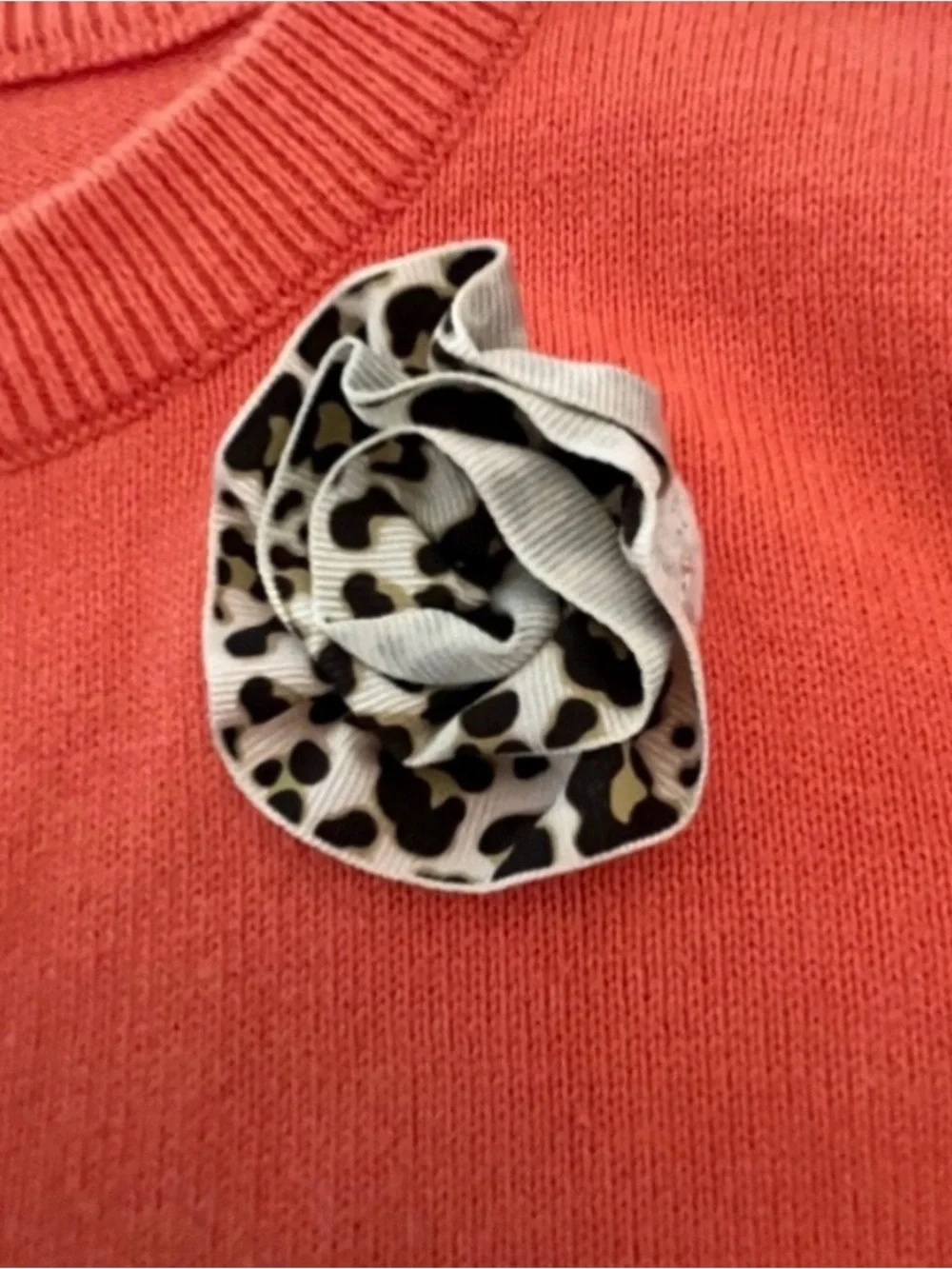Gymboree Girls Dress Cardigan Set Dress 7 Cardigan M 7/8 Leopard Fall